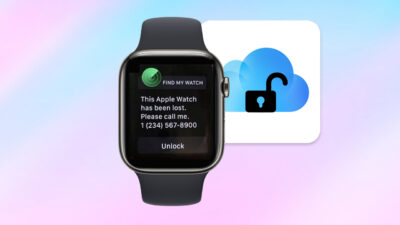 Mở khóa / Xoá iCloud Apple Watch Seri 1/2/3/4/5
