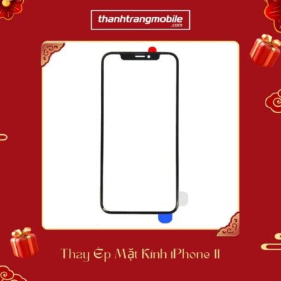 Thay ép mặt kính iPhone 11