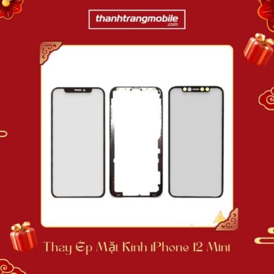 Thay ép mặt kính iPhone 12 Mini