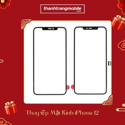 Thay ép mặt kính iPhone 12