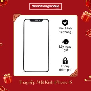 Thay ép mặt kính iPhone 13