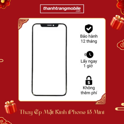 Thay ép mặt kính iPhone 13 Mini