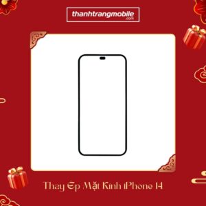 Thay ép mặt kính iPhone 14