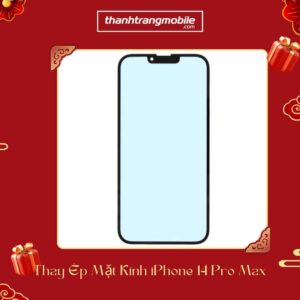 Thay ép mặt kính iPhone 14 Pro Max