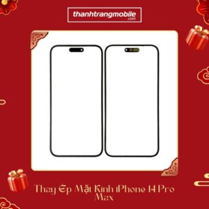 Thay ép mặt kính iPhone 14 Pro Max
