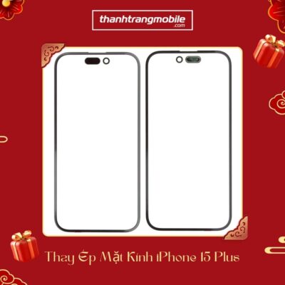 Thay ép mặt kính iPhone 15 Plus