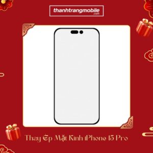 Thay ép mặt kính iPhone 15 Pro