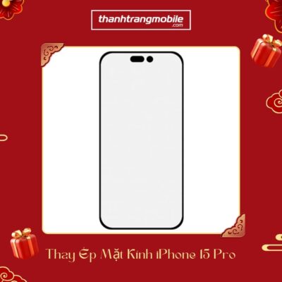 Thay ép mặt kính iPhone 15 Pro