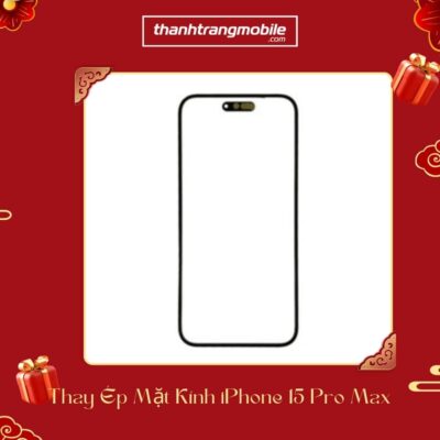 Thay ép mặt kính iPhone 15 Pro Max