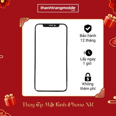 Thay ép mặt kính iPhone XR