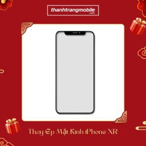 Thay ép mặt kính iPhone XR