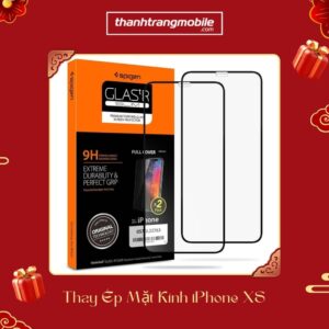 Thay ép mặt kính iPhone XS