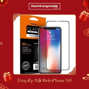 Thay ép mặt kính iPhone XS