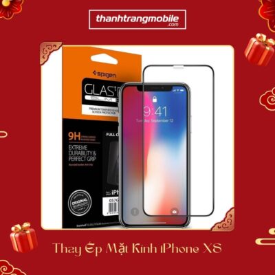 Thay ép mặt kính iPhone XS