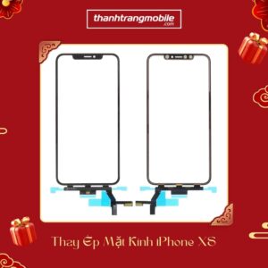 Thay ép mặt kính iPhone XS