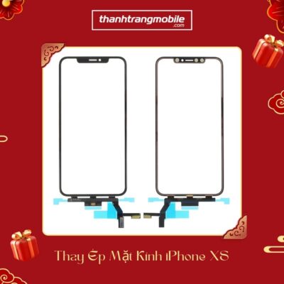 Thay ép mặt kính iPhone XS