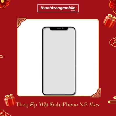 Thay ép mặt kính iPhone Xs Max